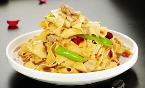 狗肉馆的干豆腐丝怎么做的