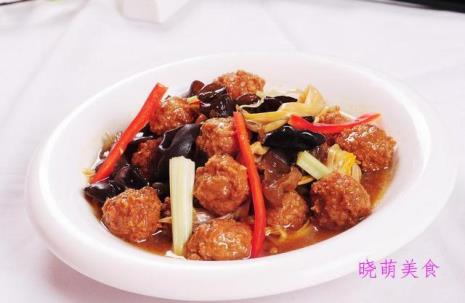 红烧豇豆丸子
