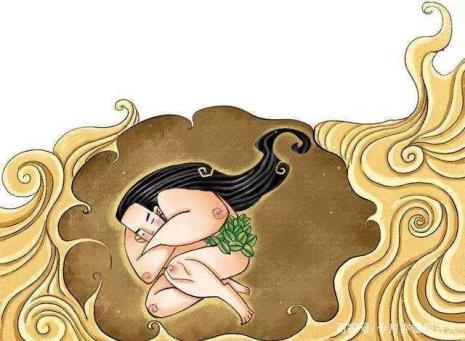 盘山开天地的神话故事