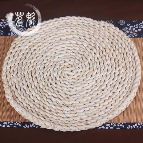 蒲团坐垫的编织方法