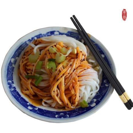 陕西凉皮米皮擀面皮的制作过程