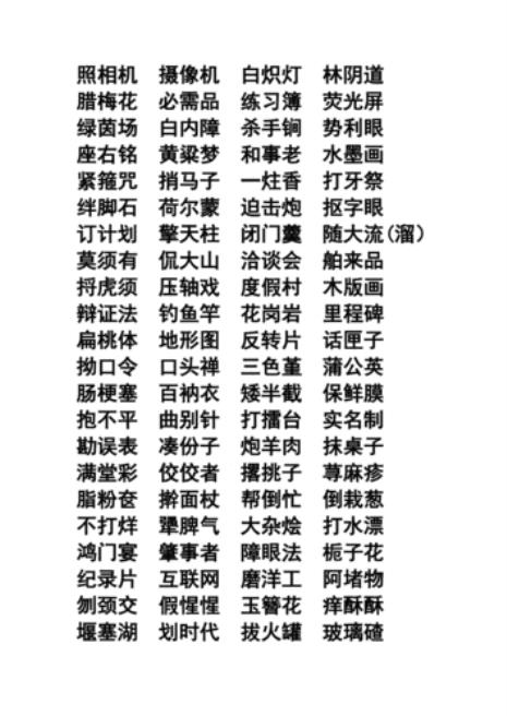 什么洋洋三字词语大全