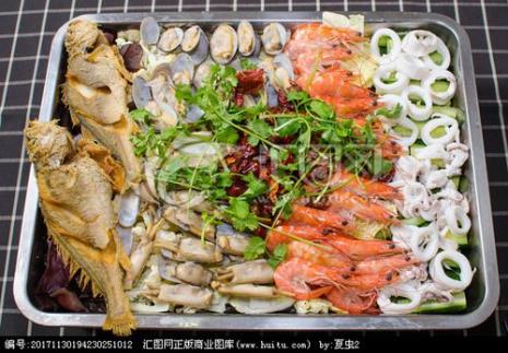 凉拌麻辣海鲜大杂烩做法