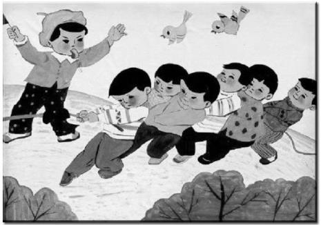 一年级看图写话吃桃