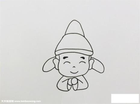 画诗人李白儿童画简单又好看