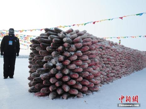 查干湖历年捕捞量