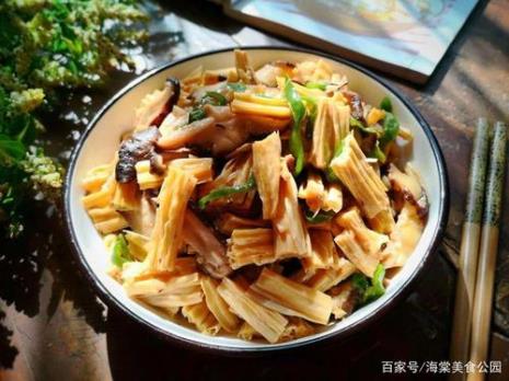 香菇腐竹斋菜是怎么做的