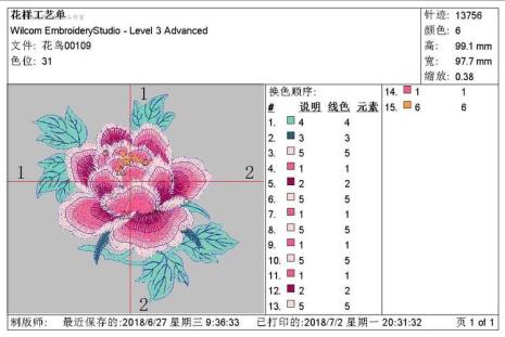 电脑绣花制版怎样改稀