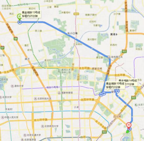 回龙观到朝阳区怎么走