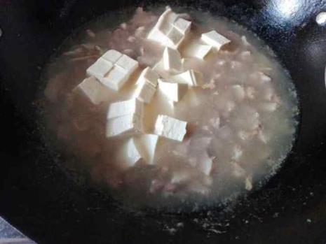 牛肉馍豆腐汤做法