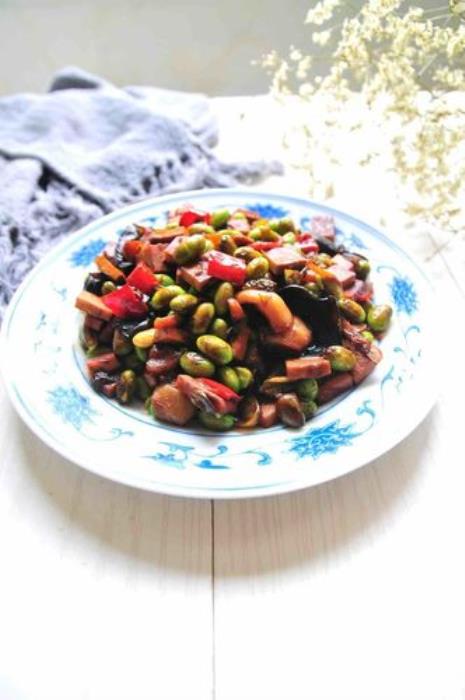 三丝毛豆如何做