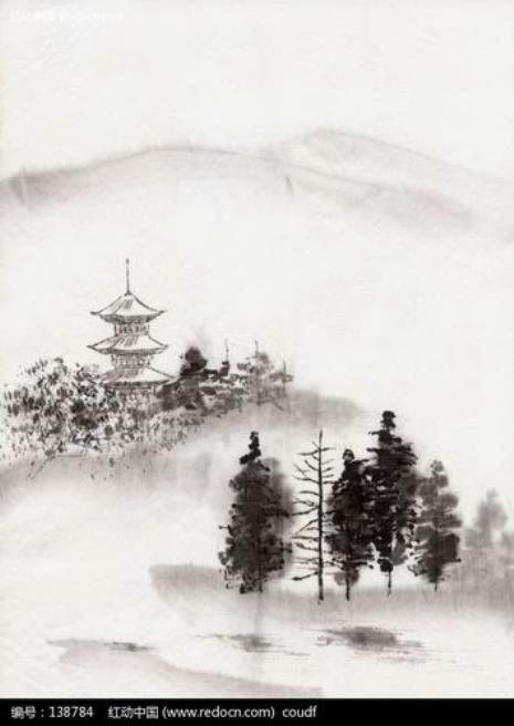 如何画水墨画