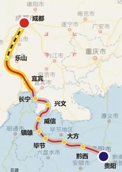 云贵川途经哪几个省