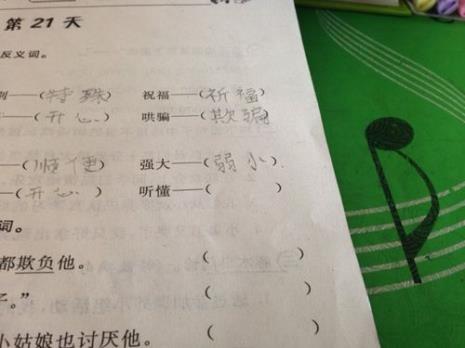 洋洋的反义词