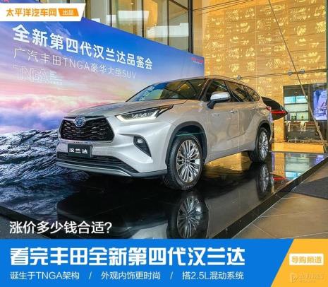 汉兰达第四代混动7座落地价
