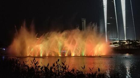 长沙梅溪湖音乐喷泉开放时间