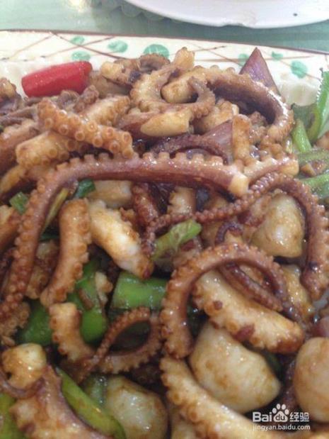 酱爆八爪鱼炒韭菜家常做法