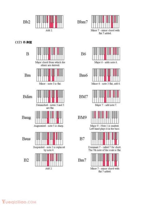 电子琴Dm和弦弹什么