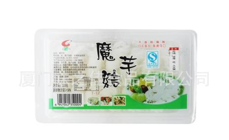 成盒的魔芋结要洗吗