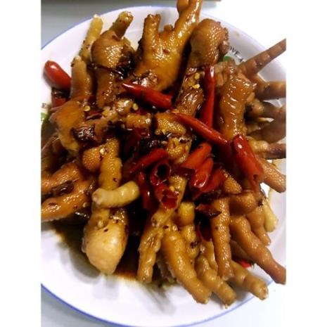 四川麻辣卤鸡爪的做法