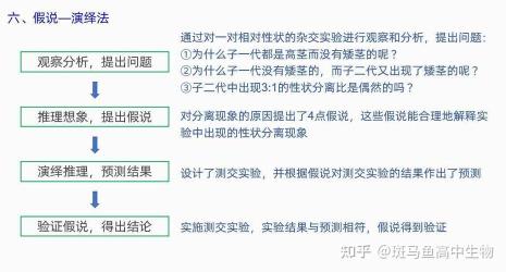 假说演绎法的具体体现