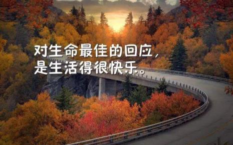 积极的话