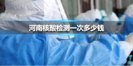 核酸检测国家用了多少钱