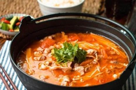 番茄牛肉金针菇怎么做