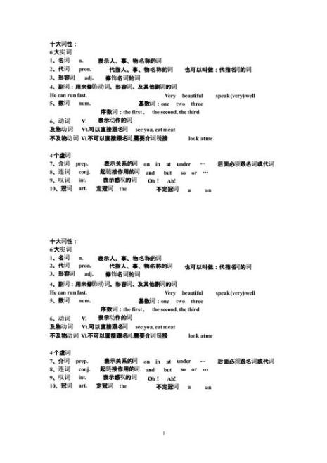 英语中can后面跟什么词性