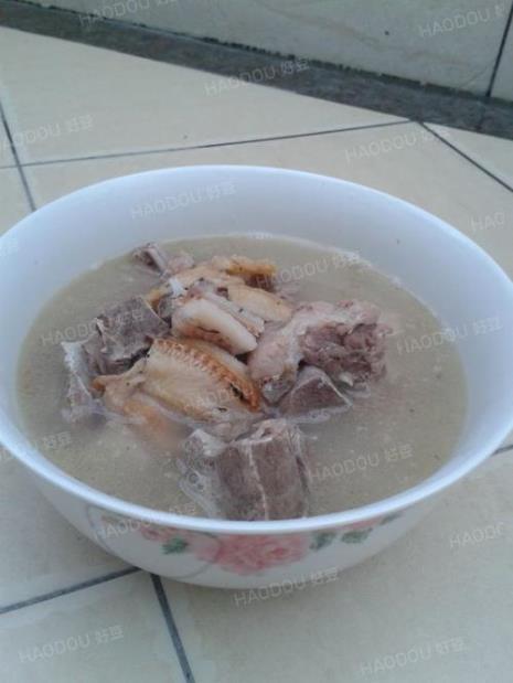 苍耳子炖排骨汤做法