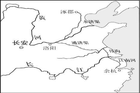 隋朝大运河起止点和终止点