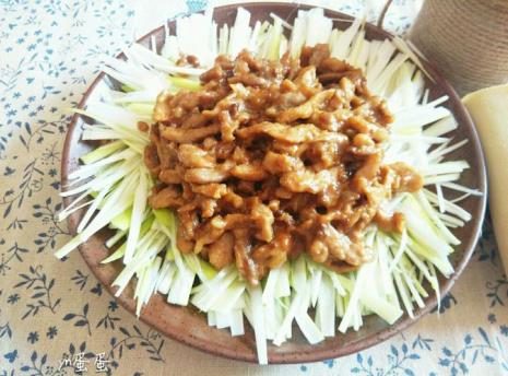 王刚京酱肉丝正宗做法