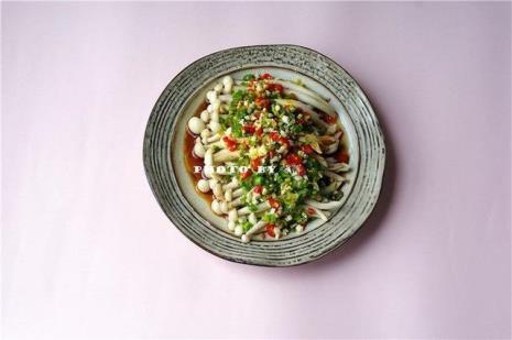 如何做凉拌海鲜菇