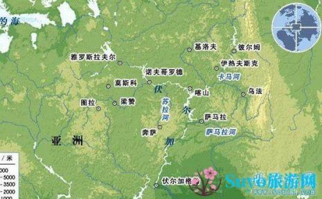 伏尔加河发源于哪里