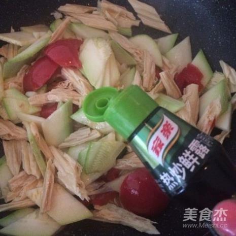 蒲瓜腐竹做法