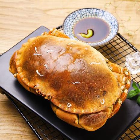 用烤箱烤面包蟹怎么做