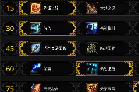 70到80萨满升级用什么天赋