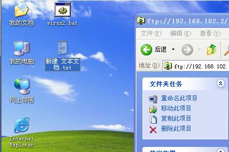 xp如何设置ftp共享文件