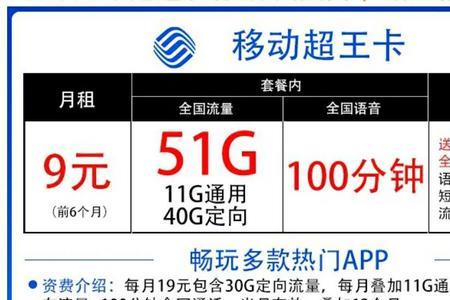 19元移动王卡可以开通宽带吗
