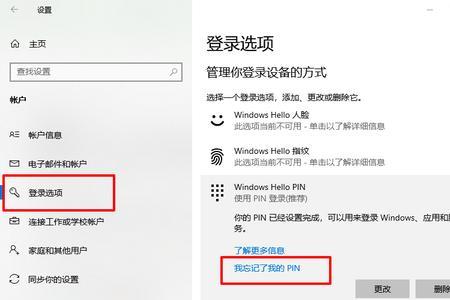 新电脑开机设置pin什么意思