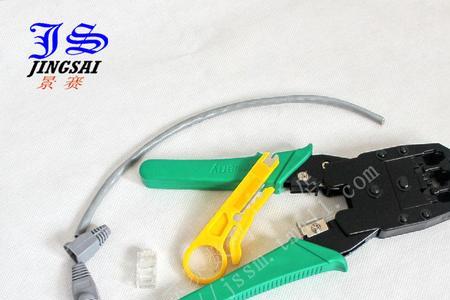 没有专业工具怎么做水晶头