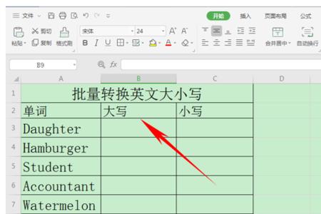 wps怎么一键设置英文字母格式
