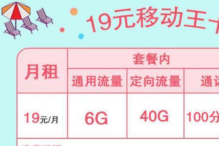 移动副卡有哪些号段