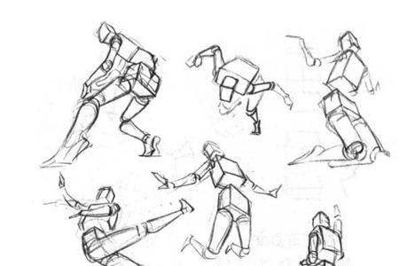 人体绘画结构特点