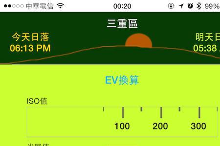 ev在相机里是什么意思