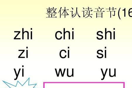yin是不是整体认读音节