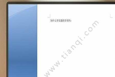为什么打字后后面字会消失