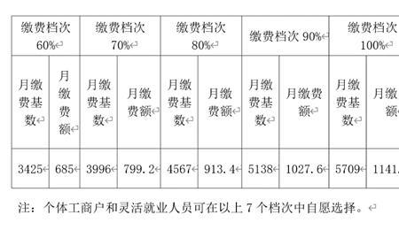 2022黑龙江灵活就业社保缴费多少