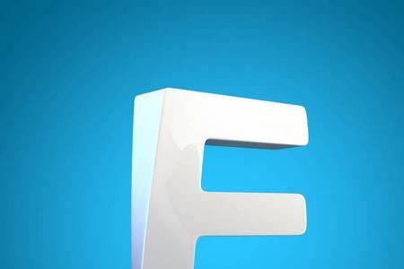 大写e的笔画