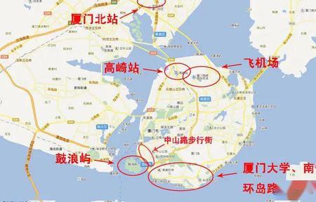 厦门地理位置